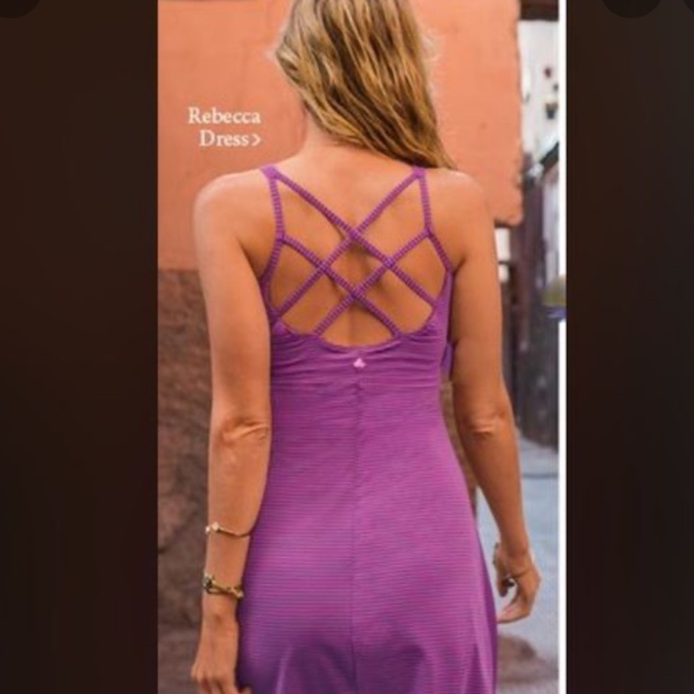 Prana Purple Rebecca Dress